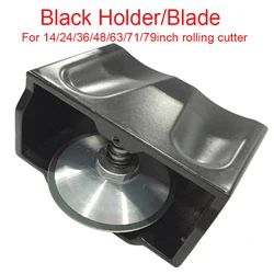 Rolling Cutter Head/Knife Holder /Black Holder /Blade For Paper Trimmer 14/24/36/48/63/71/79 inch rolling cutter