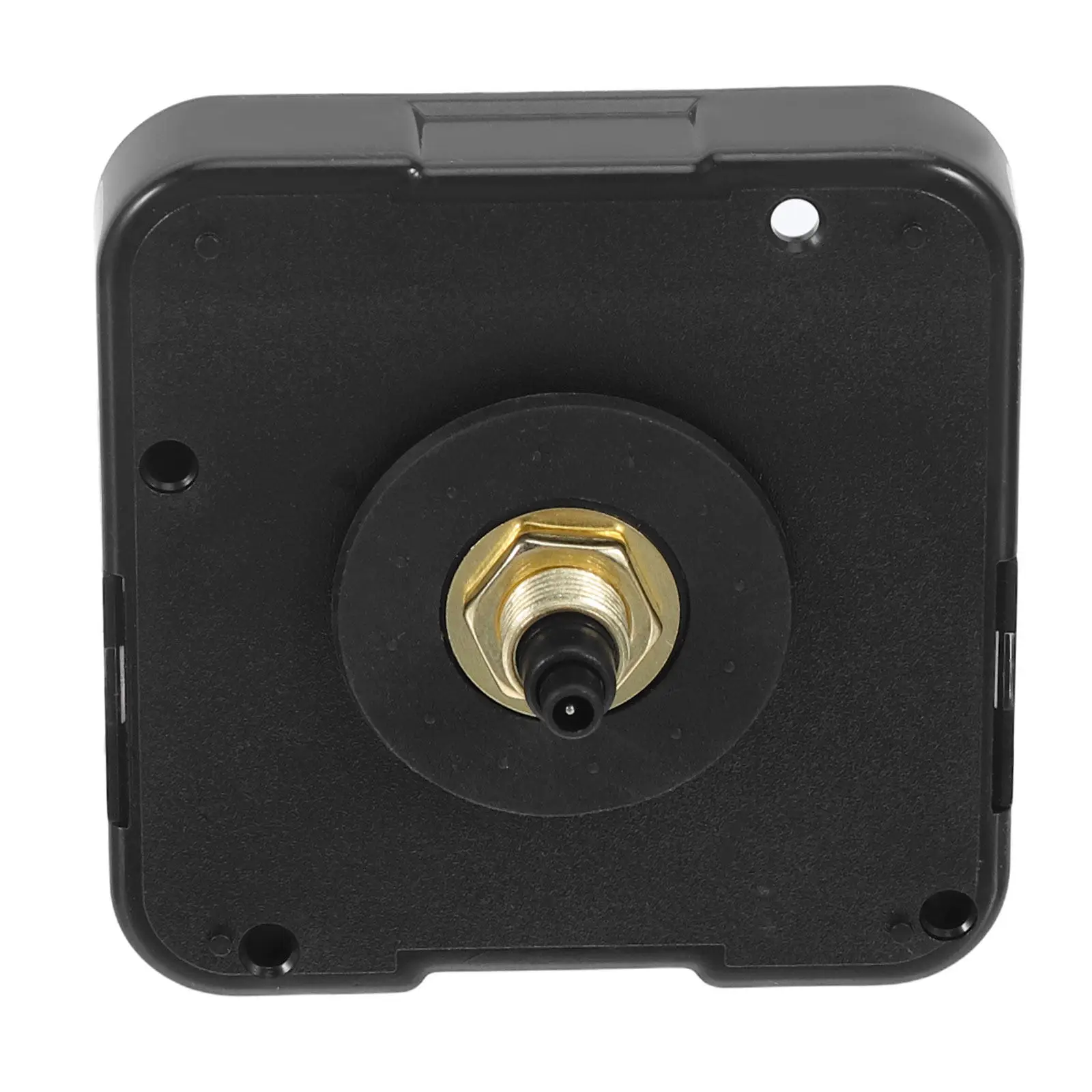 Silent Quartz Wall Clock Movement Kit with M8 Thread, 16mm Axial Length, No Hands, Minimalist Design for Living Room