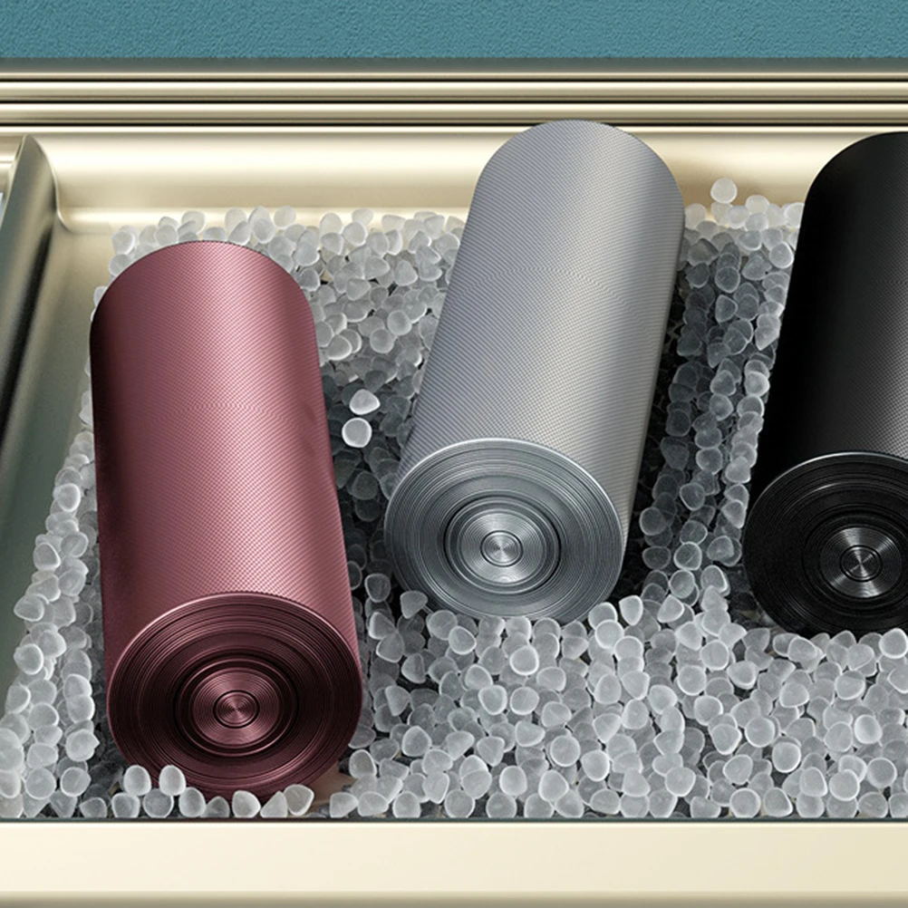 

200pcs 10 Rolls Thickened Leakproof Pe Garbage Strong Disposable Rubbish For Home Office Kitchen Bathroom Car Use High Capacity