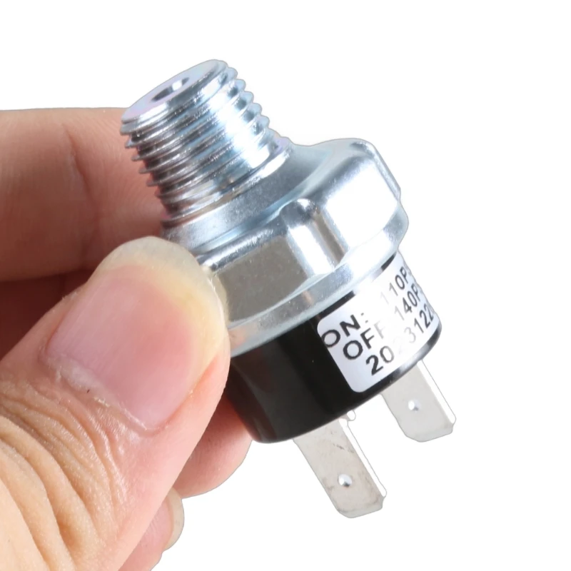 Công tắc điều khiển áp suất chuyên nghiệp cho máy nén khí tăng cường độ bền Dropship
