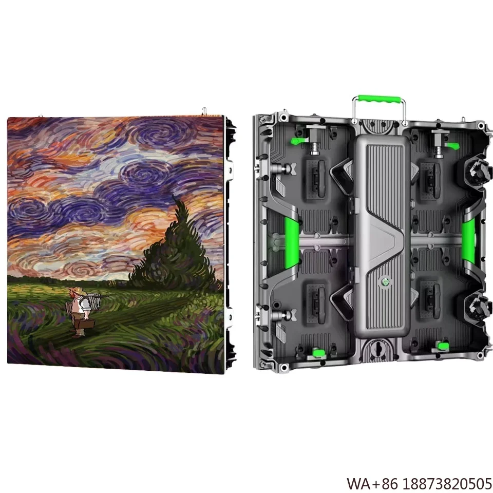 شاشة LED Vcore عالية الجودة للإيجار الداخلي P2.9 P3.91 P4.81 شاشة جدارية رقمية جدار فيديو جدار الحفل الإعلان