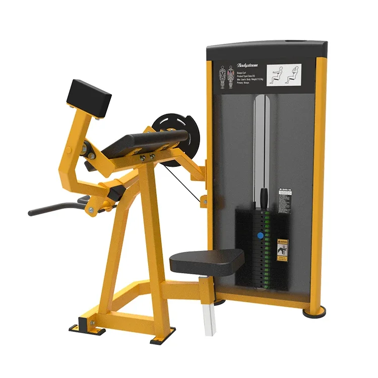 

Commercial Pin Loaded Selection Gym Equipment Sport Strength Training Seated Dual Function Triceps Machine Biceps Curl Machine