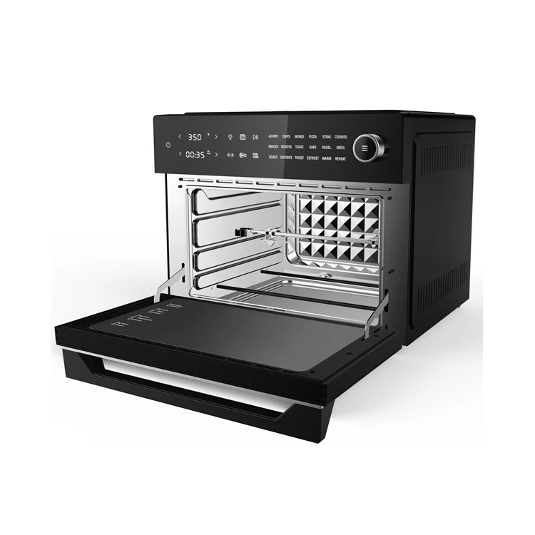 ห้องครัวเบเกอรี่เครื่องปิ้งขนมปังเตาอบไฟฟ้าเตาอบพิซซ่าไฟฟ้าขนาดใหญ่สําหรับบ้าน