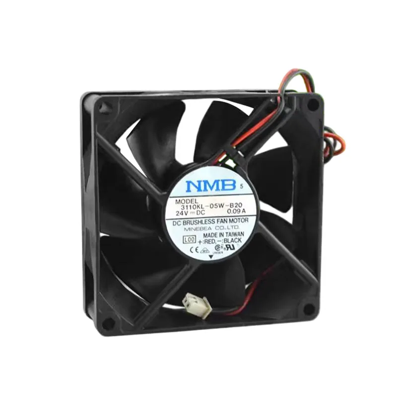 

NEW ORIGINAL 3110KL-05W-B20 24V 0.09A 8025 80x80x25mm COOLING FAN RADIATOR