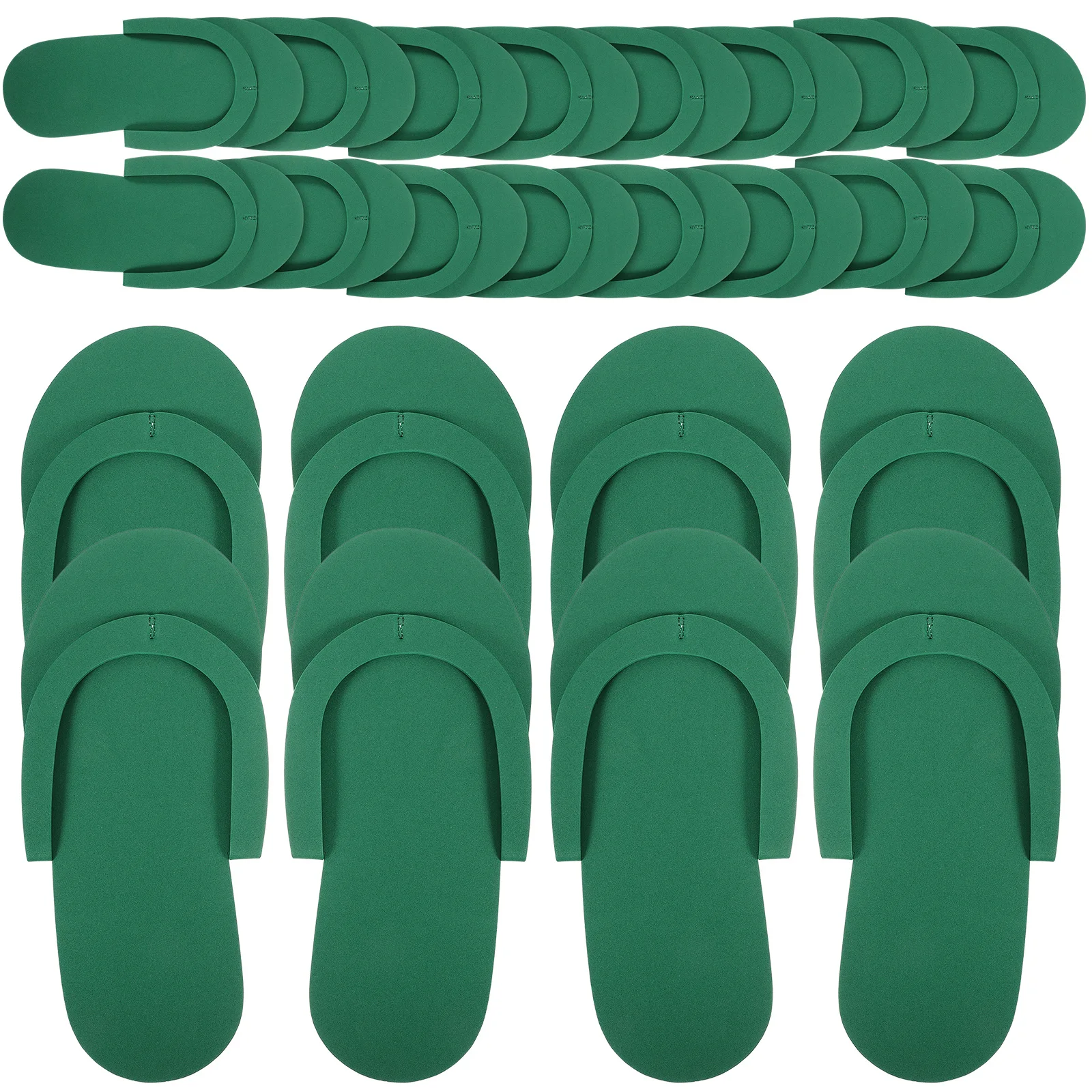

12 Pairs Foam Pedicure Slippers Shoes for Pedicures Flops Splitter Travel