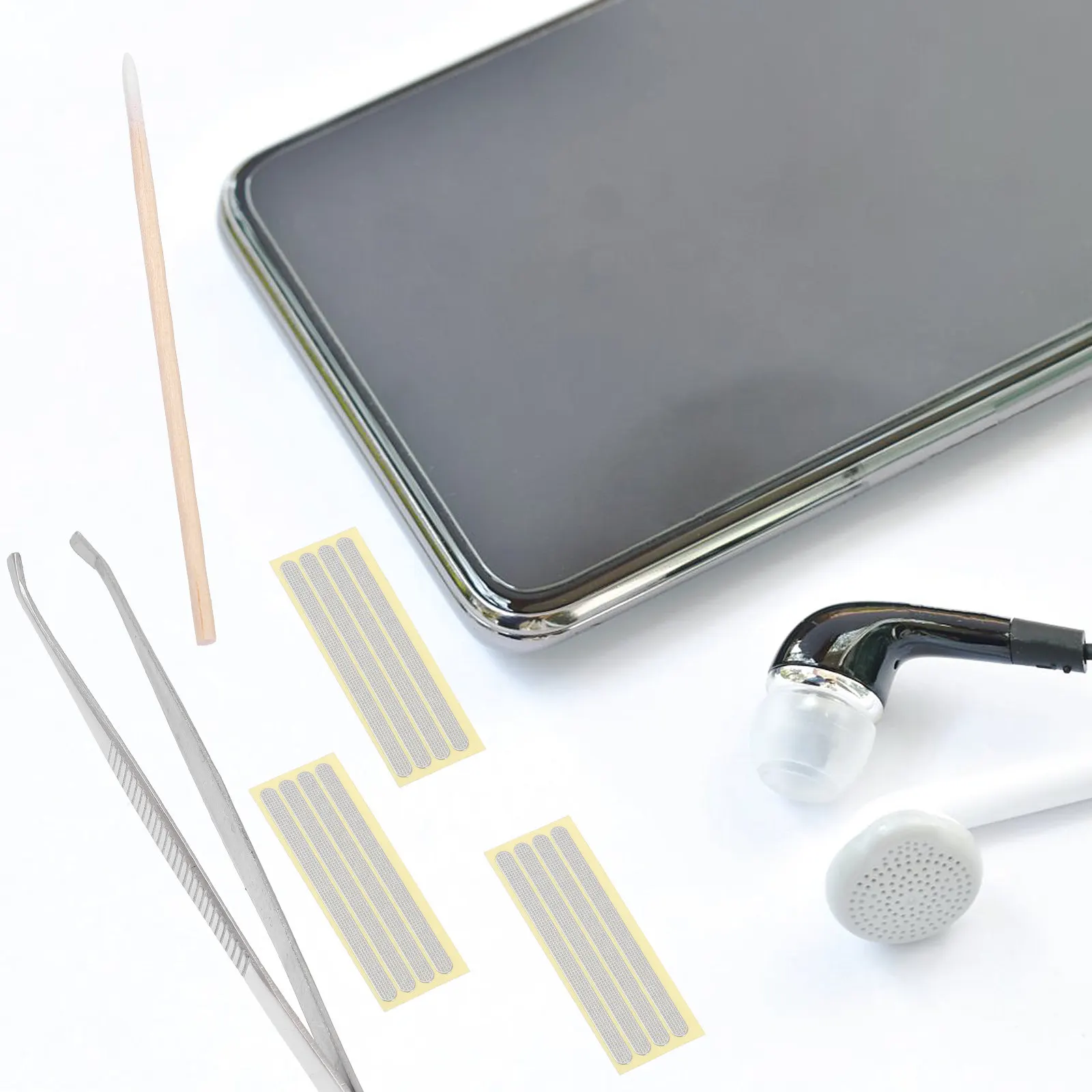 1Set Ultra Thin Invisible Tablet Speaker Dustproof Mesh Sticker Soft Breathable Adhesive for Tablet Supply