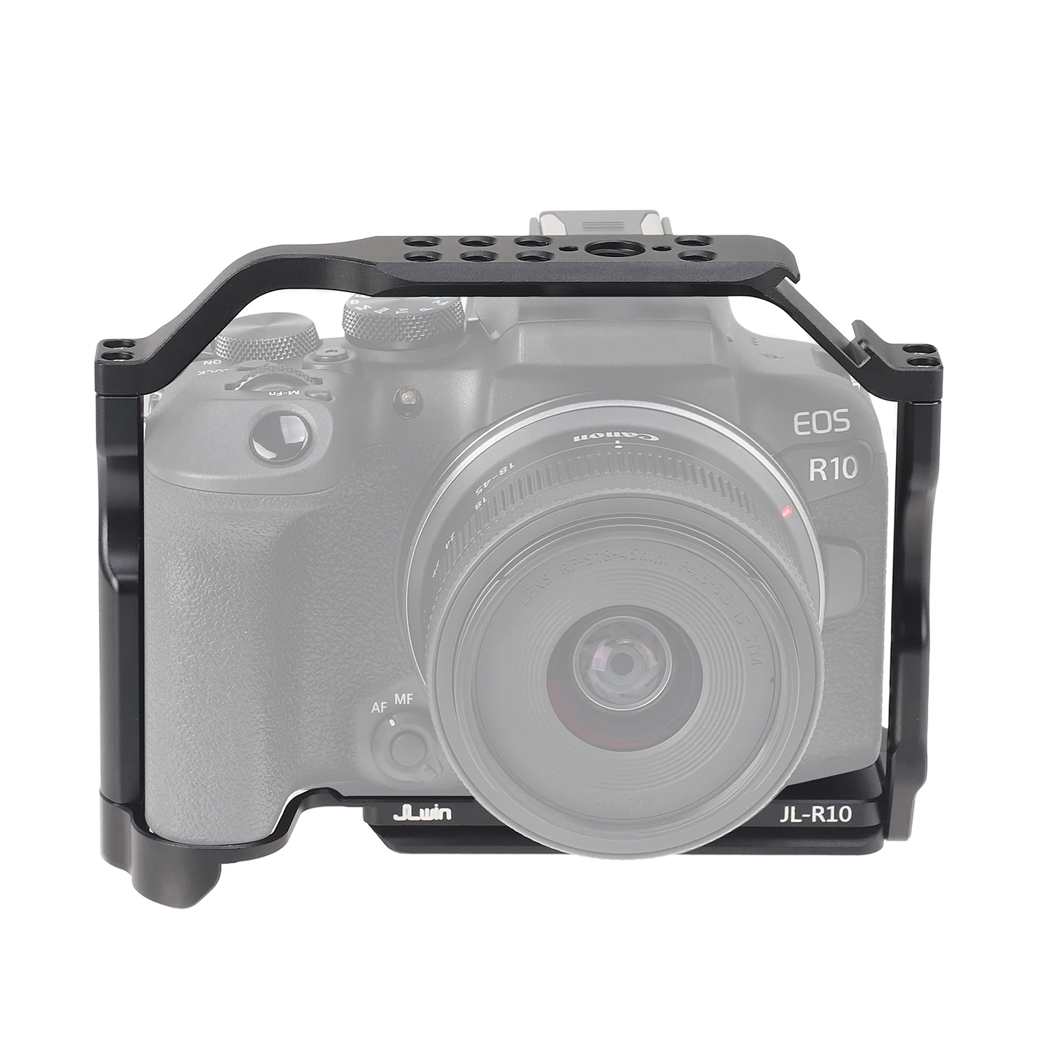 Klatka dla królika do aparatu Canon EOS R10 Rama przedłużająca klatkę aparatu z uchwytem na zimną stopkę do nagrywania wideo w pionie
