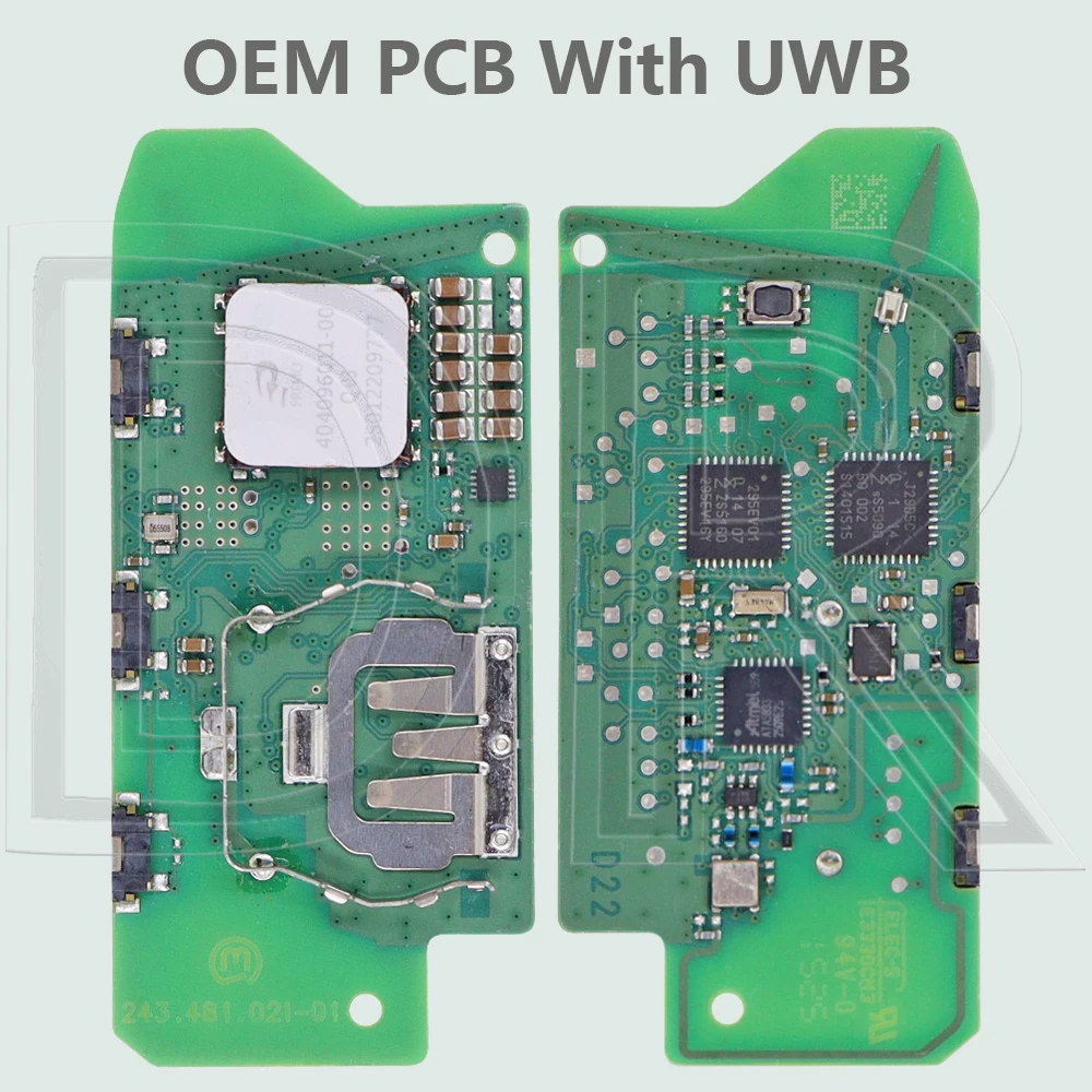 DR UWB ID49 433.2-434.6 FSK OEM PCB Or FBG57 No UWB Car Remote Key For BMW 1 2 X1 X2 IX1 IX2 U06 U10 U11 U12 MINI Countryman U25