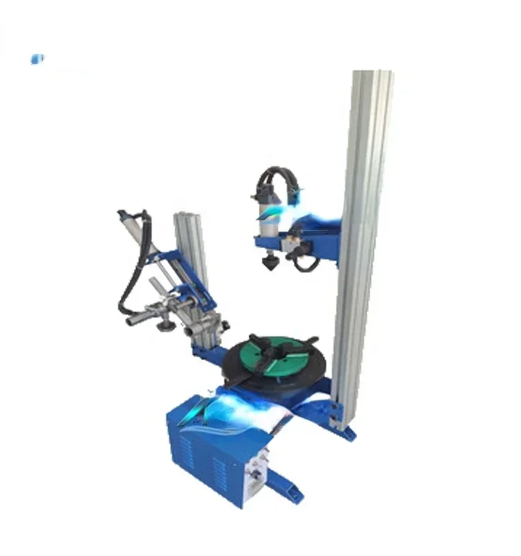 Трансграничный сварочный позиционер 50 кг 0-90 позиционирование синхронизации поворотного стола для вращающегося аппарата сварочных труб