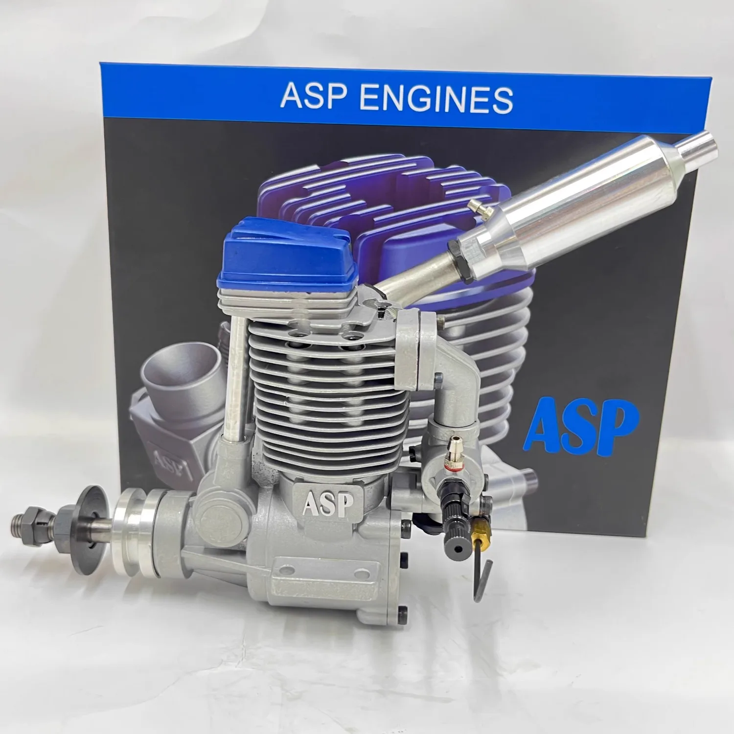 ASP FS70AR Modelo De Motor  Metanol   Grado 70 Metal 11.5CC Motor   Cuatro Tiempos Adecuado Para Aviones Modelo De Aviones