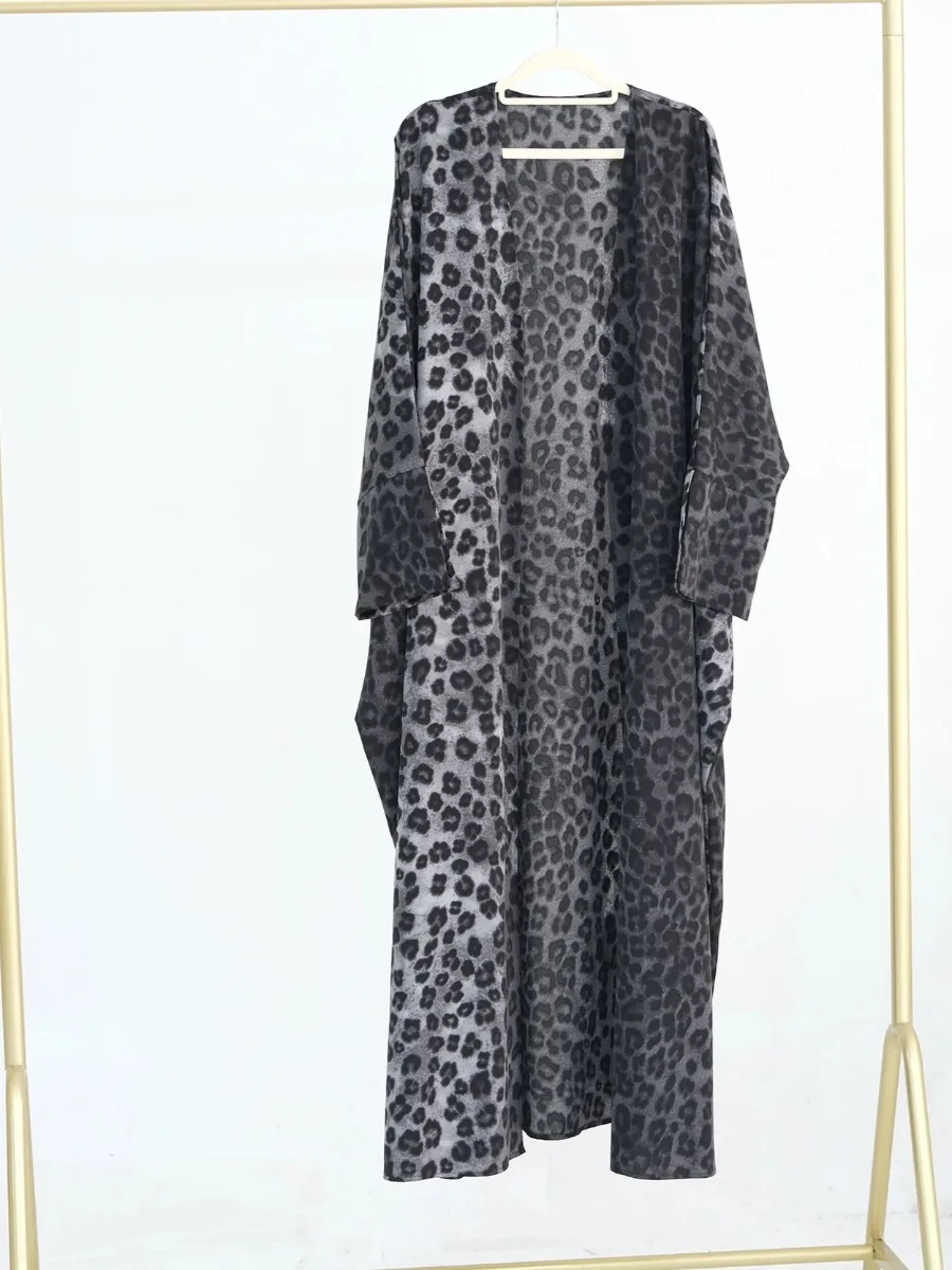 Eid Women Open Dress Muslim Abaya with Scarf Print Dubai Vestidos Party Caftan Jalabiya Ramadan Abayas Kaftan Arab Long Robe