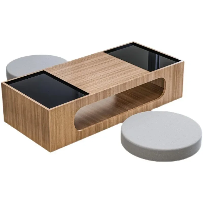 Go table, tatami chess table, dual-purpose chessboard table, multi-functional coffee table