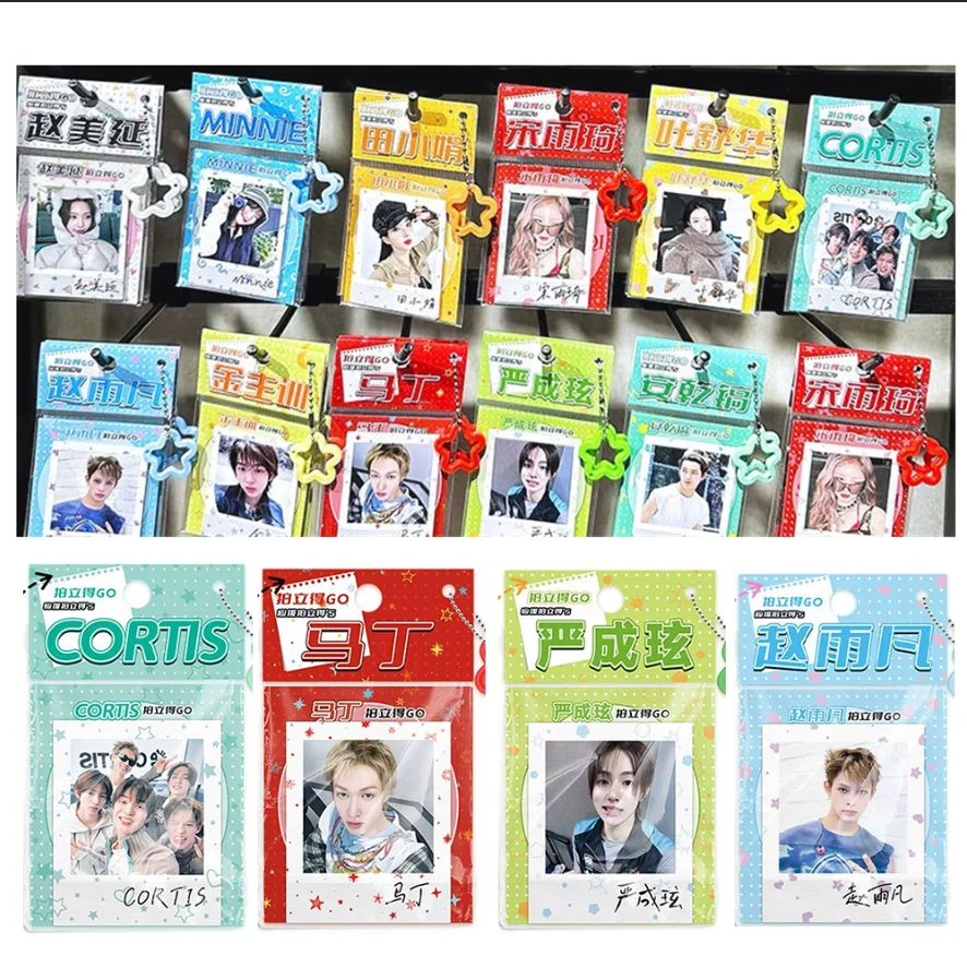

Набор из 5 фотокарточек Idols CORTIS в стиле INS, двусторонняя печать, LOMO-карточки YUQI MARTIN SHUHUA JAMES, подарки для фанатов, коллекционные