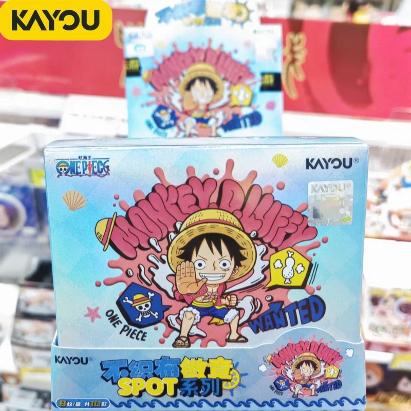 

KAYOU Оригинальный новый значок из серии 1 PIECE, нетканый, аниме-атрибутика, коллекционный значок-игрушка, подарок на фестиваль, в оригинальной коробке