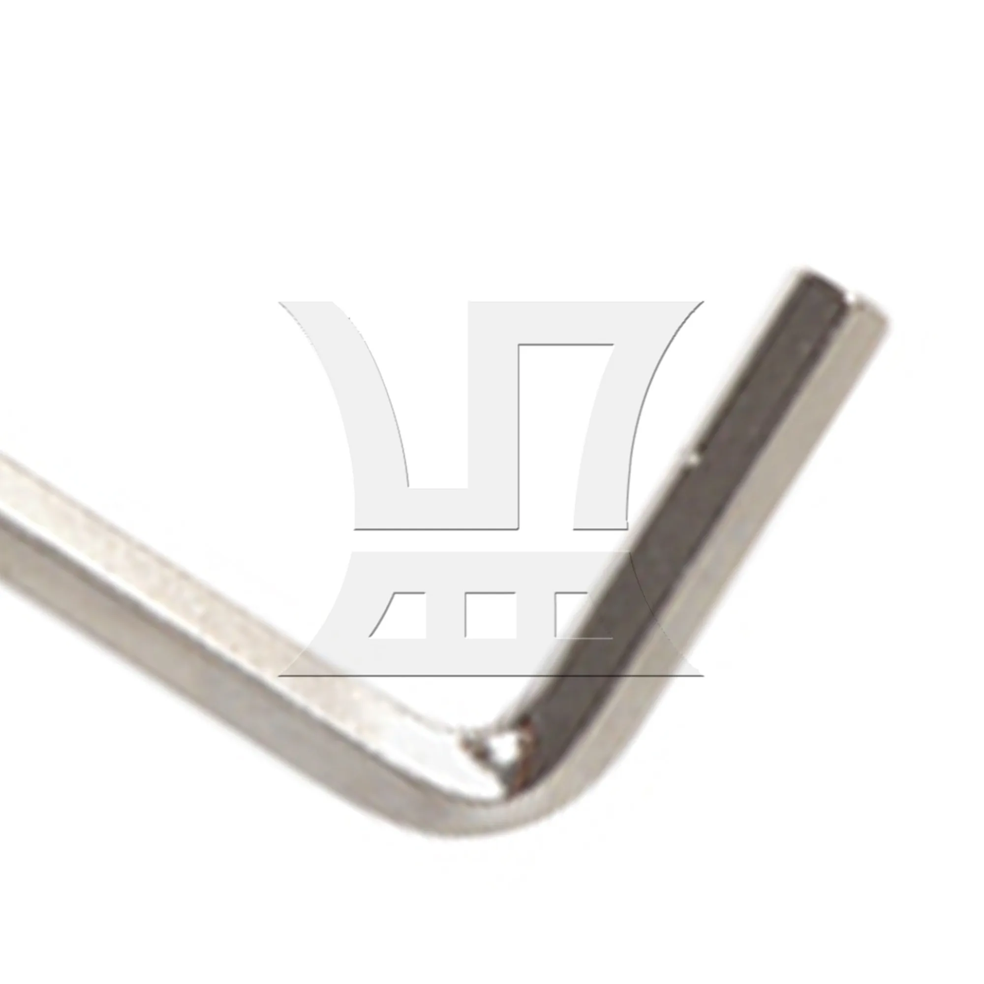 Chave Allen Hexágono BQLZR 45 #   Niquelado de superfície de aço 1,73 polegadas x 0,63 polegadas prata