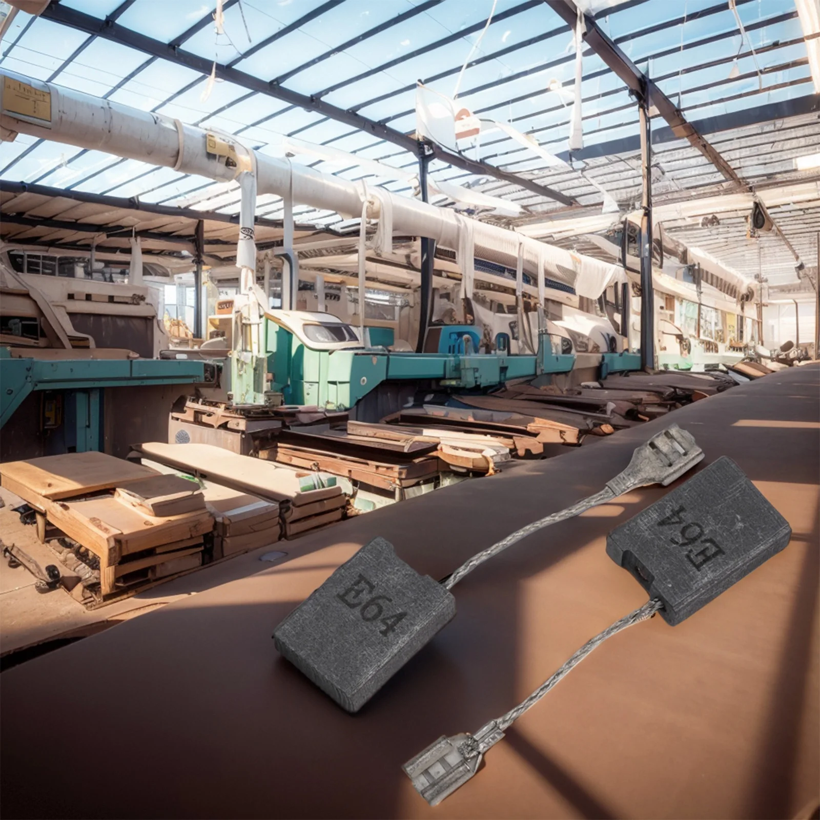 

High Performance For GWS20180 E64 Carbon Brush Replacement Parts for For GWS20180 22 24180 230 GCO2000 TCO2000 4PCS