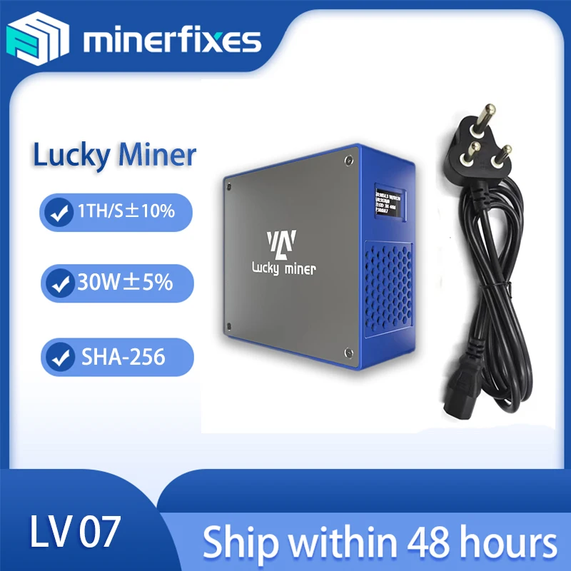 Imagem -06 - Bitmain-ultra Btc Lucky Miner Machine Mineração Btc Ethereum Silencioso Lv07 1th s Sha256 Bsv Bch Dgb