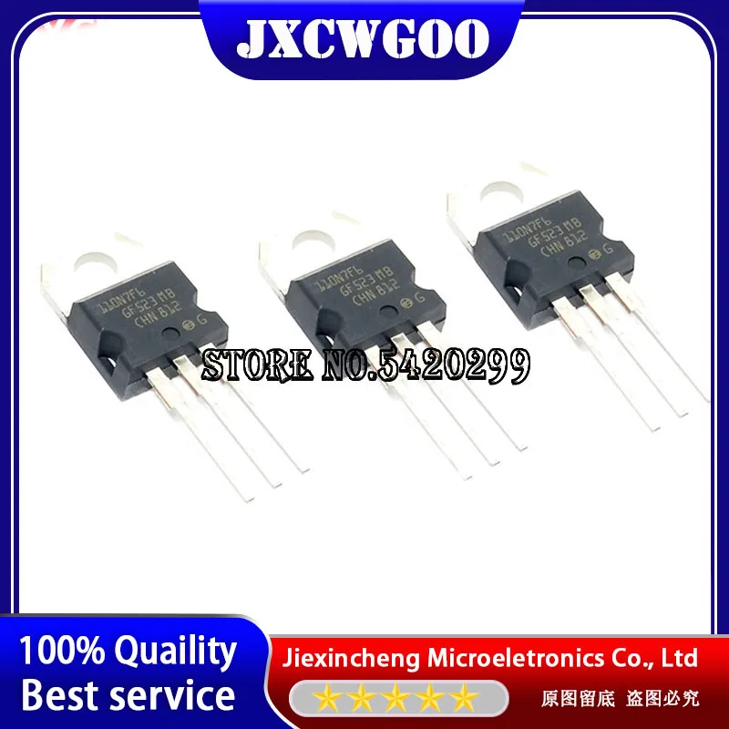 110N7F6 110A/68V STP110N7F6 TO-220 TO220 MOSFET 100%New original 10PCS/LOT