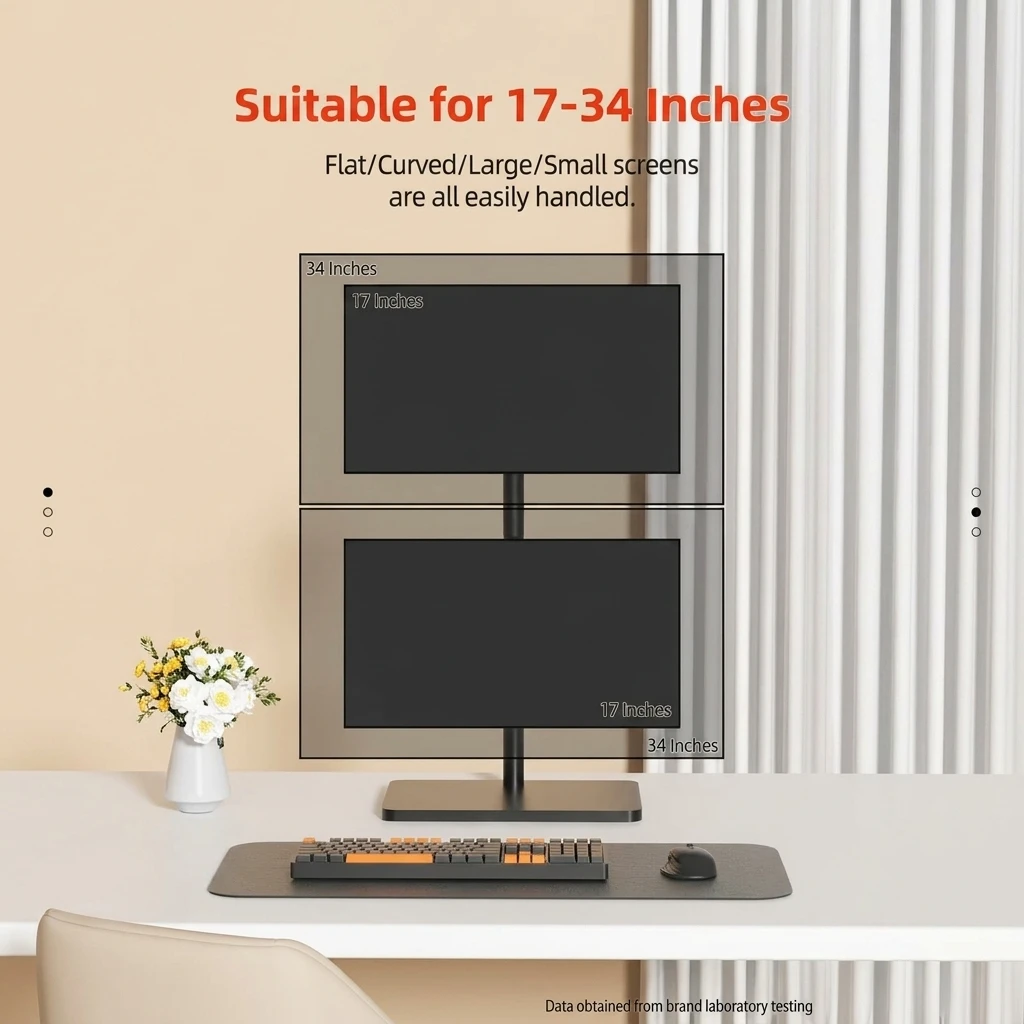 Dual Monitor Stand Vertical - Cartoka