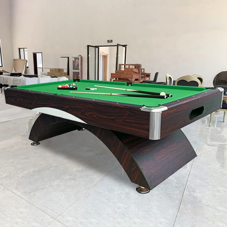 SZX 7ft 8ft  Billiard Pool Table with Rainbow Leg Auto Ball Return System
