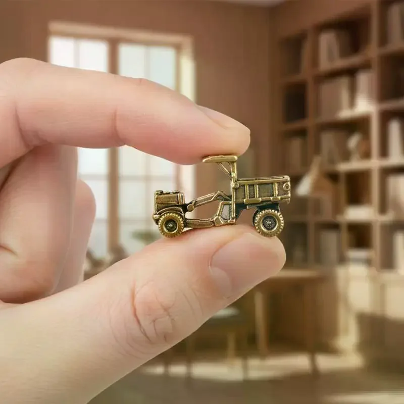 Figure Home Decor Engineering Vehicle Mini Ornament Excavator Truck Micro Landscape Desktop Decoration