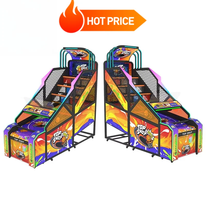 New Amusement Arcade 32 Inch Screen Stree Adult Shooting Hoop Machine Sport Basketball Game Machine for Game Center Customized