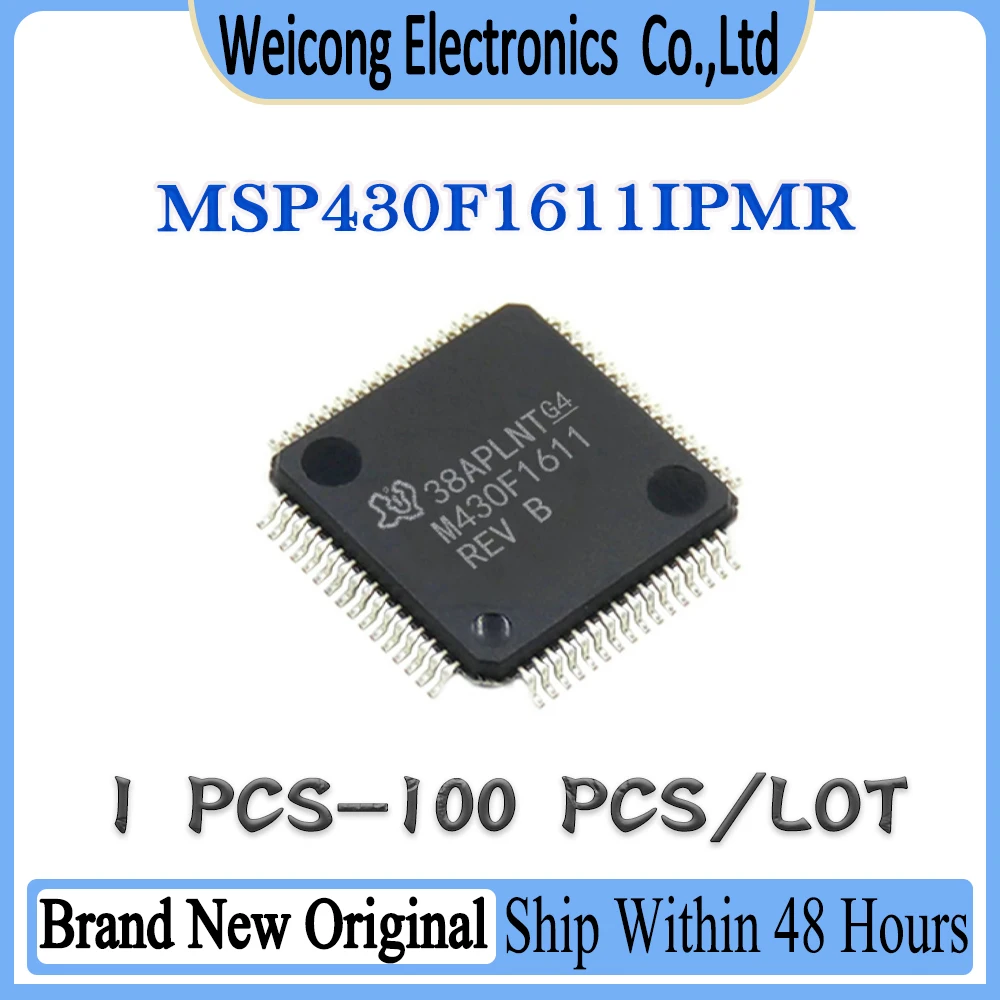 

MSP430F1611IPMR MSP430F1611IPM MSP430F1611IP MSP430F1611I MSP430F1611 MSP430F MSP430 MSP43 MSP IC MCU Chip LQFP-64