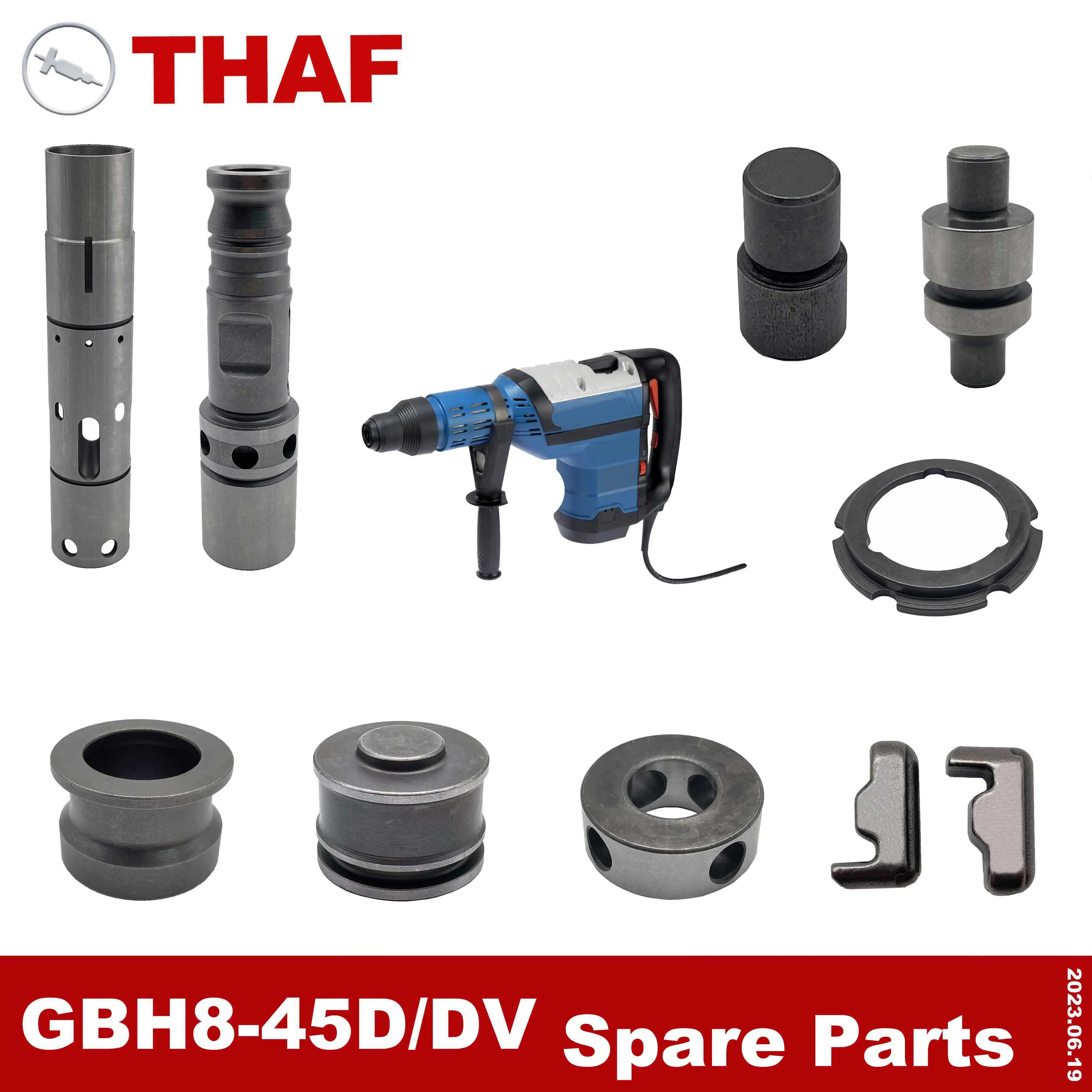 Hammer Pipe Replacement for Bosch Demolition Hammer GBH8-45D GBH8-45DV A27