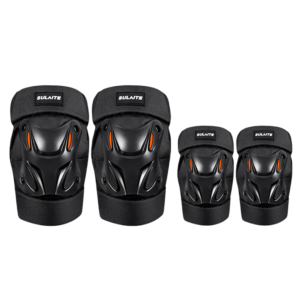 Motocross Knee Pads Adjustable Motorcycle Protection Knee Shockproof Off-Road Knee Protector Comfortable for MTB Riding Off-Road