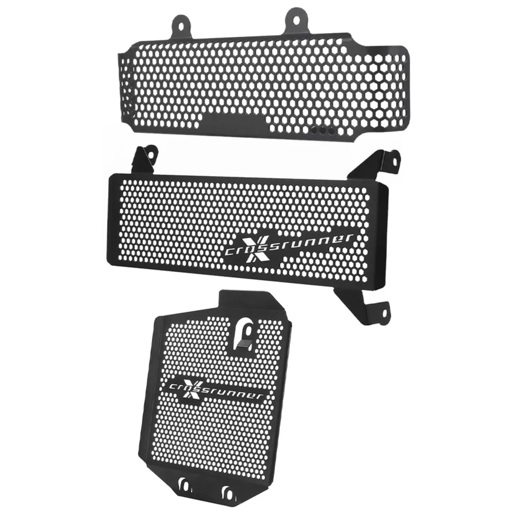 Motorfiets Oliekoeler Beschermer & Bovenste Onderste Radiator Grille Beschermkap Set Voor Honda Vfr800x Vfr 800 X Crossrunner 2015 -2024