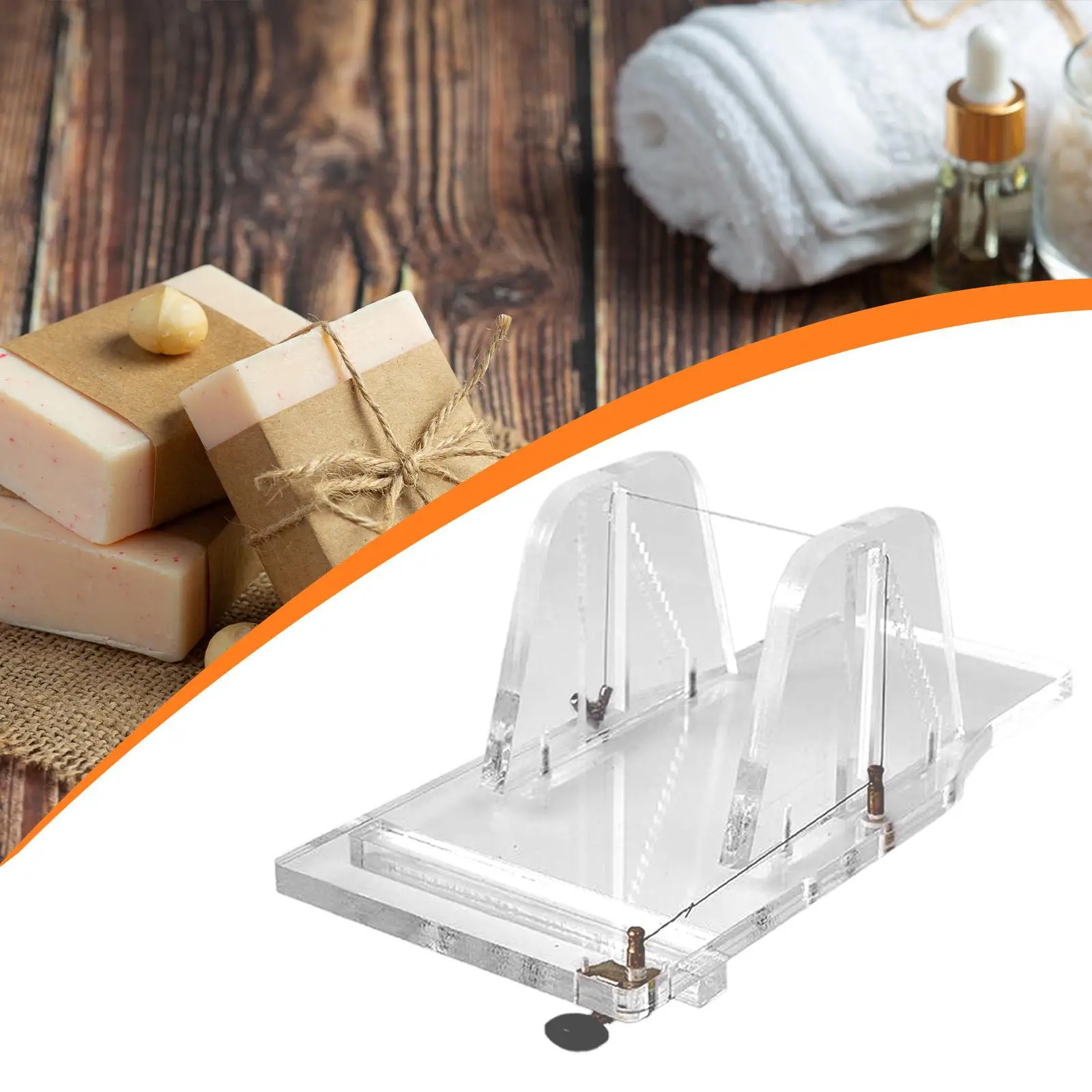 

Wire Soap Cutter Convenient Multipurpose for Candles Butter DIY Soap Making