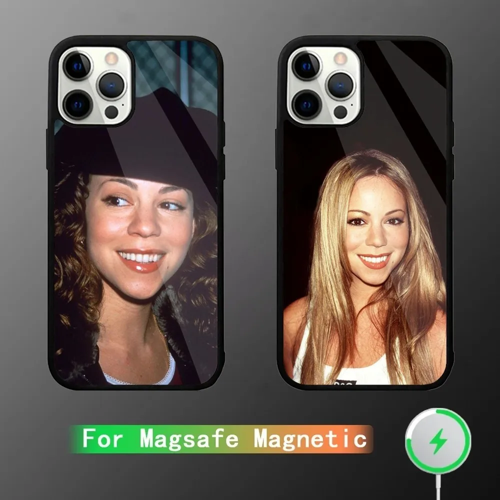 

Mariah Carey Singer Phone Case For iPhone 15,14,13,12,11,Plus,Pro,Max Mini Magsafe Magnetic Wireless Charging