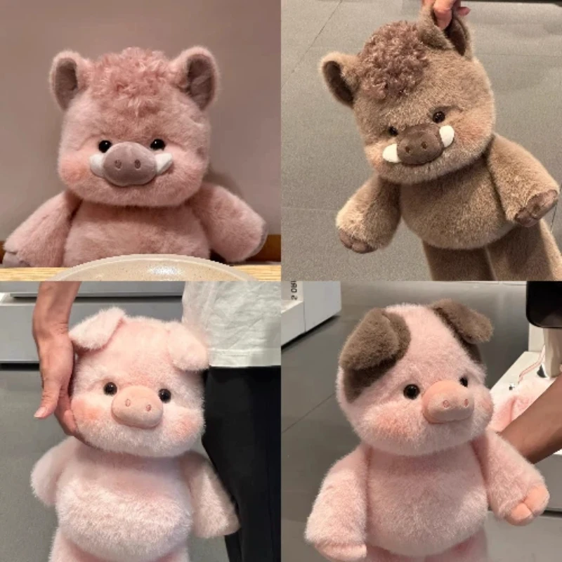 オリジナル高品質中国十二支ぬいぐるみ豚のおもちゃ小さなピンクの野生の豚のぬいぐるみギフト彼女、親友へのプレゼント