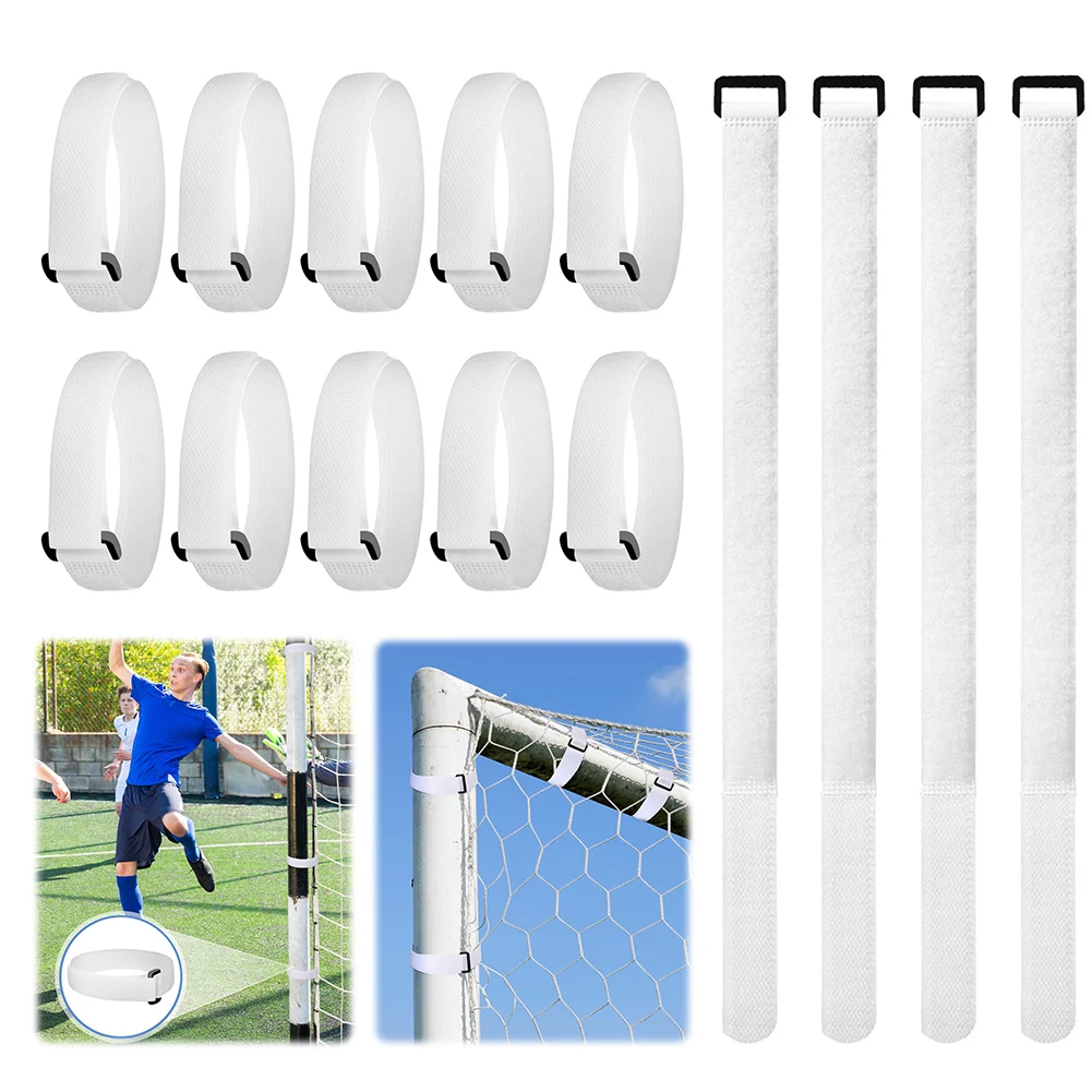 10 Buah Tali Jaring Sepak Bola Desain Gesper Tali Jaring Sepak Bola Yang Dapat Disesuaikan Klip Jaring Sepak Bola Aksesori Jaring Sepak Bola Tugas Berat