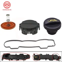 0248L1, 30711484 , 1479837 Kit de reparación de tapa de válvula PCV de motor con membrana para Citroen 1,6 HDI Berlingo C2 C3 C4 C5 Peugeot 206 307