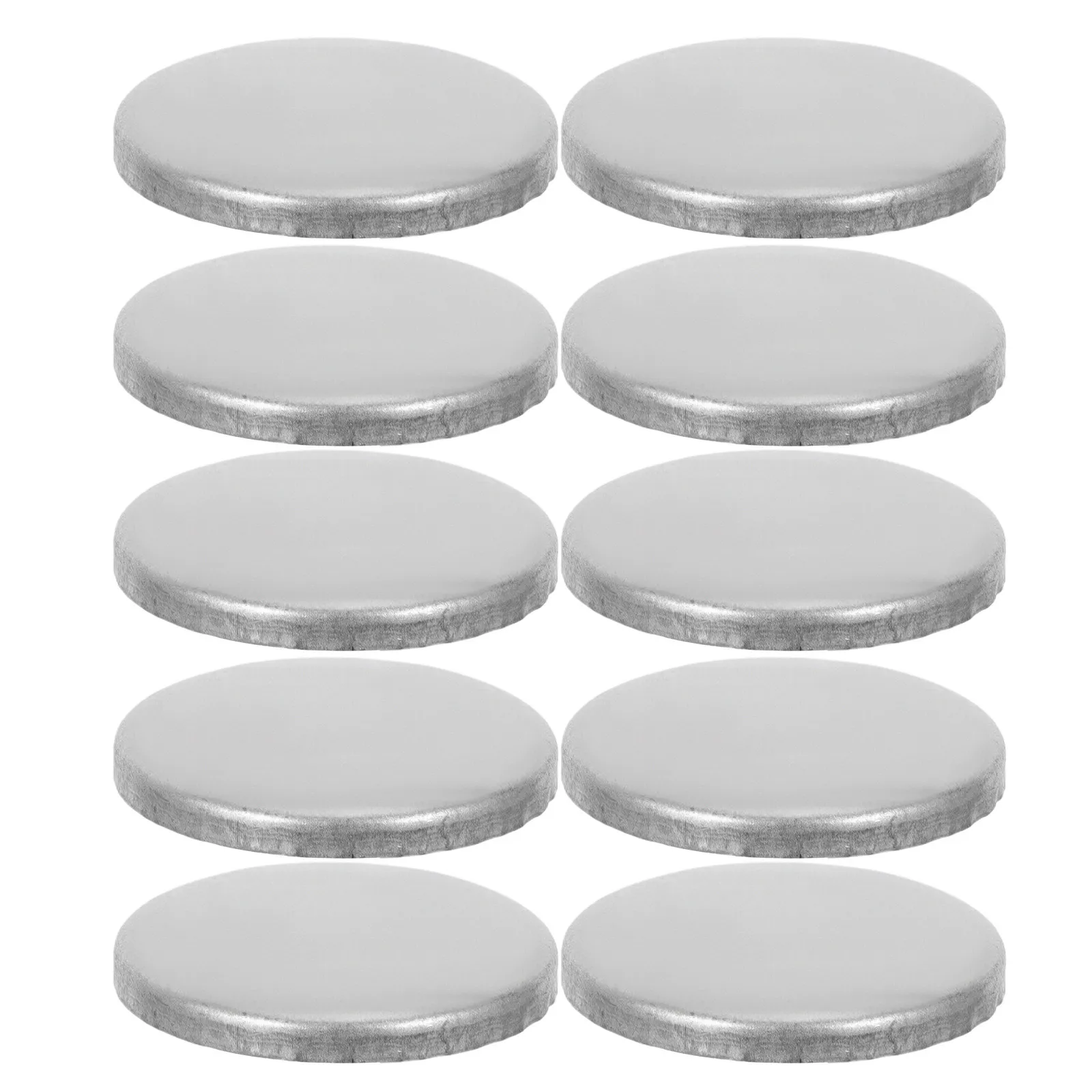 10Pcs Decorative Post Topper Outdoor Handrail End Caps 32Mm Metal Round Tube Covers for Deck Railing Fence Garden Balustrade - view 2