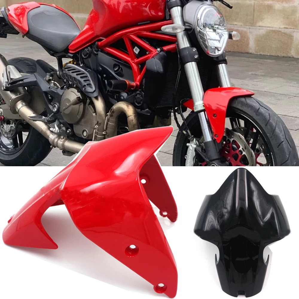 

Motorcycle Accessories Front Fender Wheel Hugger Splash Guard Cover Fairing for Ducati Monster 1200 797 21 2022 821 Mudguard Red