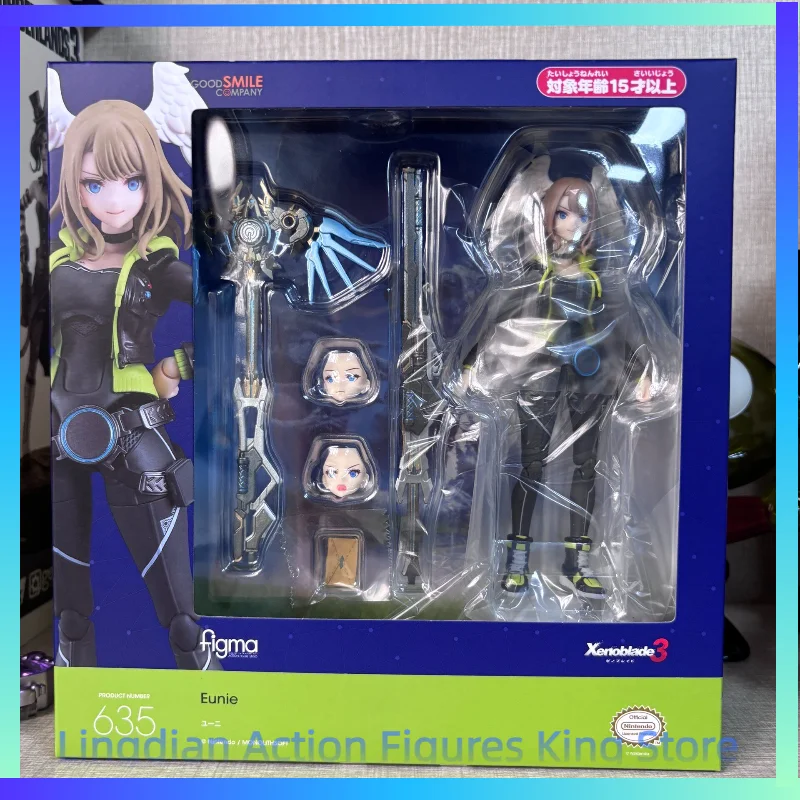 

В наличии Оригинальная подвижная фигурка GSC Figma 635 Xenoblade Chronicles 3 Yuni, масштаб 1/12, коллекционная фигурка солдата, игрушка, подарок