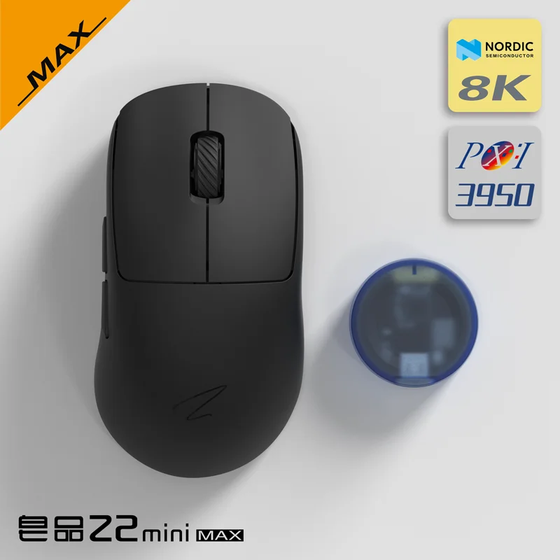 ZAOPIN Z2 Mini MAX マウス ワイヤレス トリモード 4K/8K PAW3395/3950