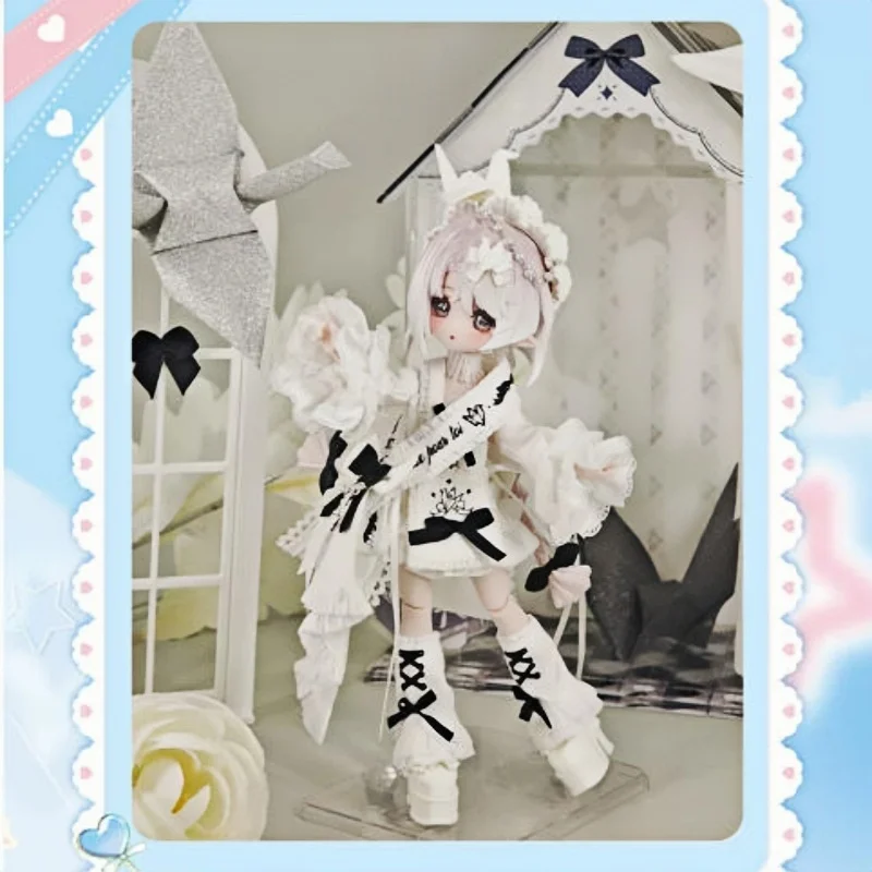 Come4free Minty V5 Childhood Memories Bjd Prop Acrylic Display Box Figure Suitable For 1/12 Scale Doll Display Cases