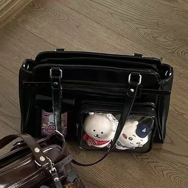 Kpop Star-chasing Large-Capacity Tote Bag Bracket Camera Pocket Compartment Concert Use Light-Sign Zipper Polyester Bags view 3