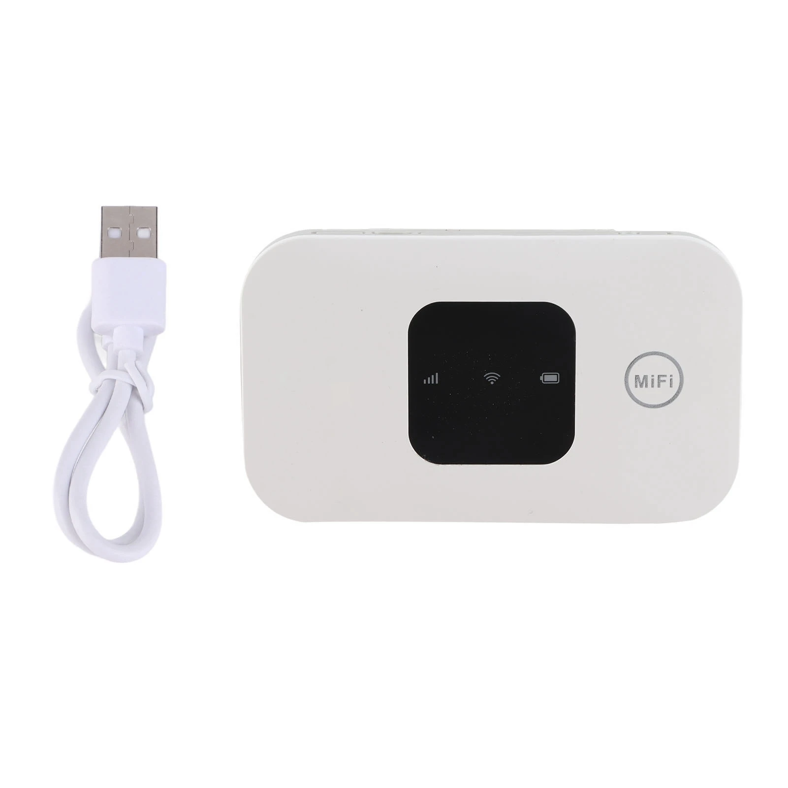 

Portable Wifi High Speed 2100mAh White Lightweight Durable Small 4G Mobile WiFi Hotspot Router for Phone Laptop Desktop Tablet