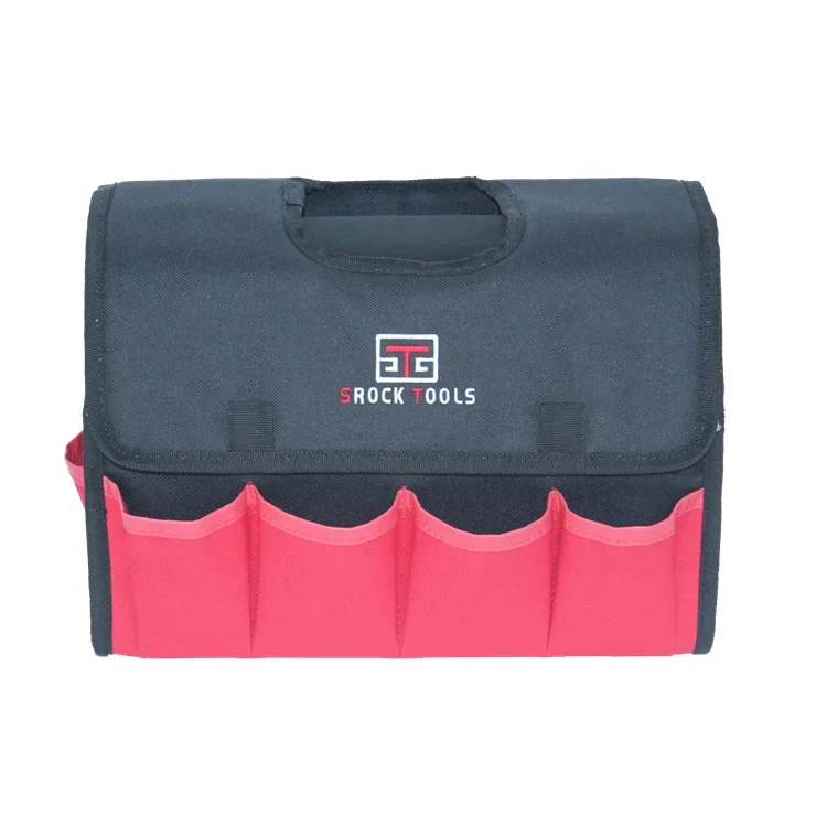 

All Sizes High Quality Pink Polyester Hand Work Durable Technician Dust-proof Steel Tube Handle Tool Bag