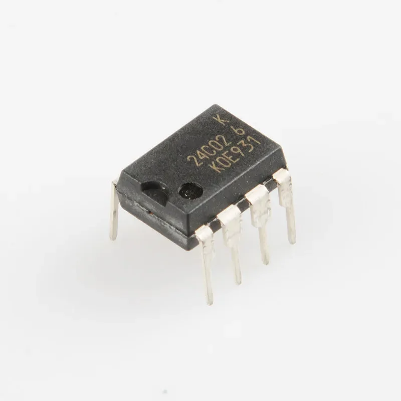 10pcs Original 24C02W6 DIP8 package, memory