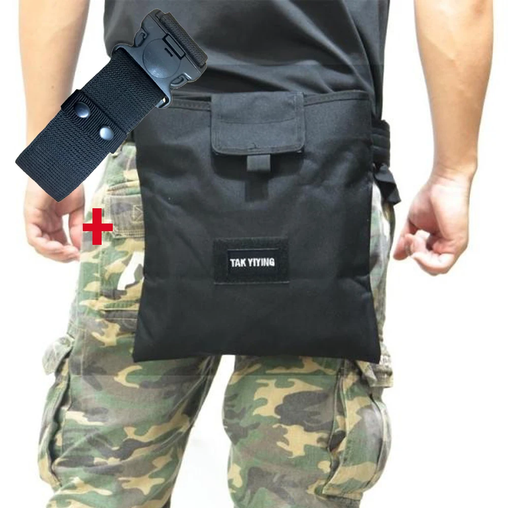 

Tactical Multi-Function Tactical Waist Bag Outdoor Folding Recycling Bag Molle Waist Hanging Storage Package Cycling Waist Bag