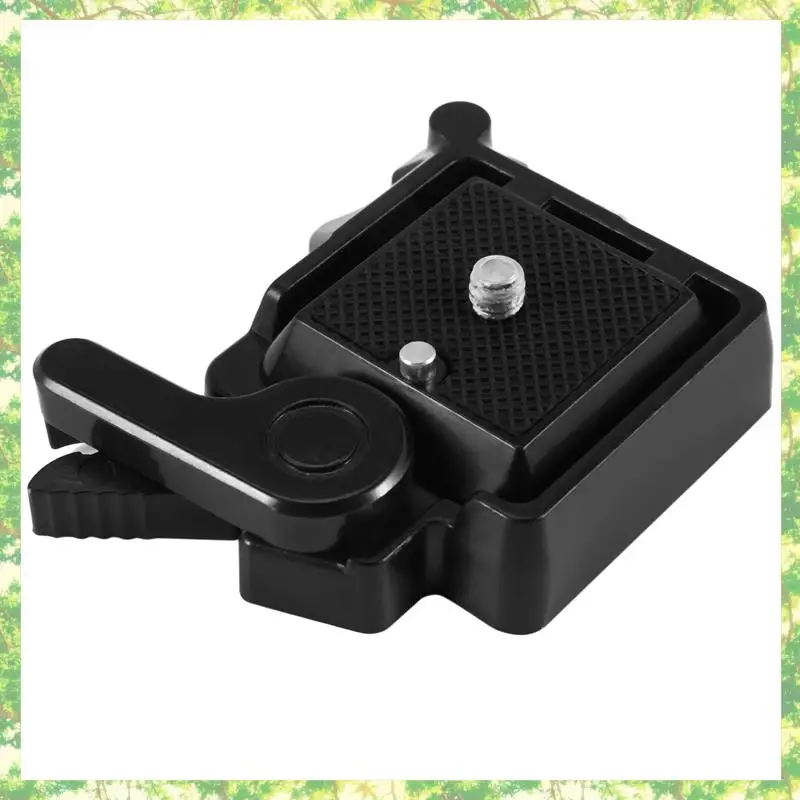 Smart-2X الإفراج السريع لوحة منصة قاعدة تثبيت كاميرا الفيديو ترايبود Monopod الكرة رئيس لكاميرا DSLR QR40 1/4,3/8 المسمار