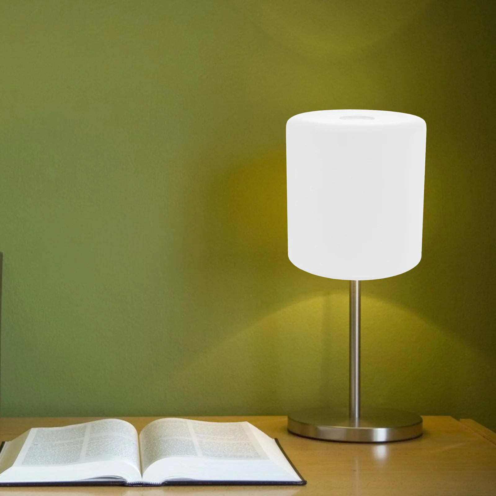 

Glass Lamp Shade Replacement Cylindrical Milky White Diffuser for E27 Wall Sconce Ceiling Light Modern Home Decor Fixture