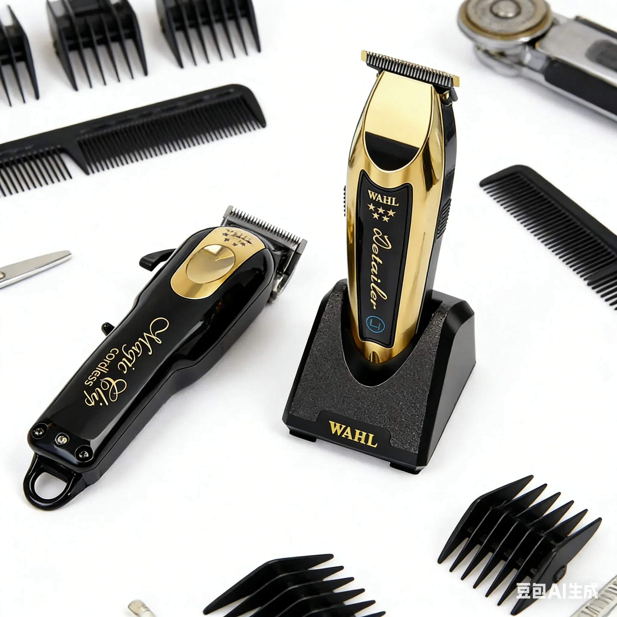 Tondeuse et tondeuse de précision sans fil Wahl 8148 Magic Clip Legend Cocco, tondeuse à lames et rasoir à poils pour hommes et barbiers