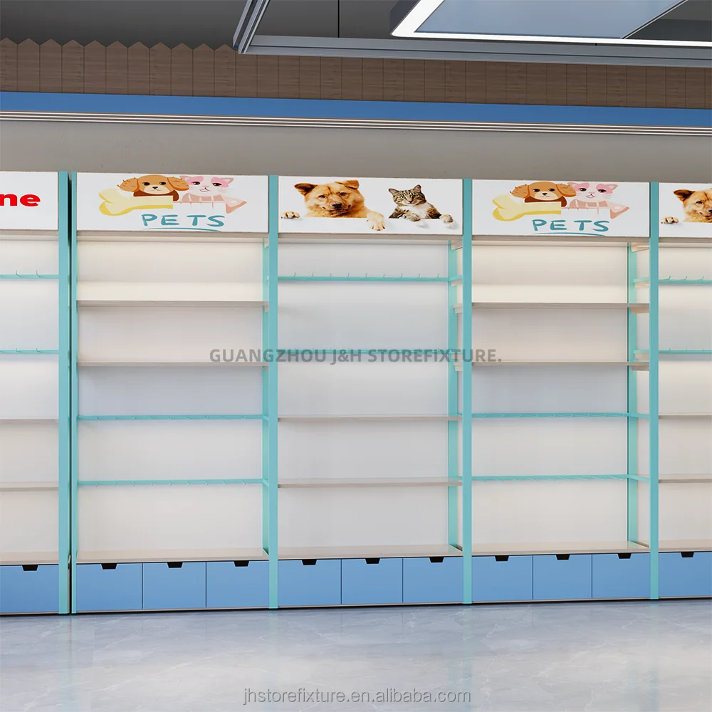 Custom.Showroom Goods Display Shelf with Led Custom Adjustable Height Candy Display Shelves for Boutique Store
