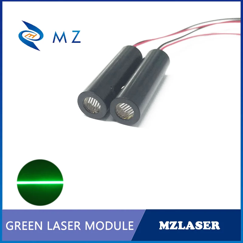 520nm 10 mw 110 gradi linea verde modulo laser a bassa temperatura di lavoro a basso consumo di energia industriale APC guidato laser